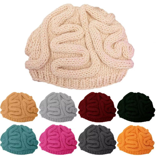 Big Brain Knitted Hat - Unreal Shopping